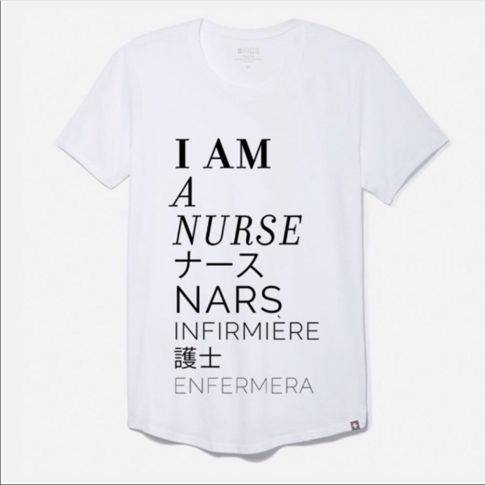 ❌❌ SOLD ❌❌ Figs I Am Nurse Shirt